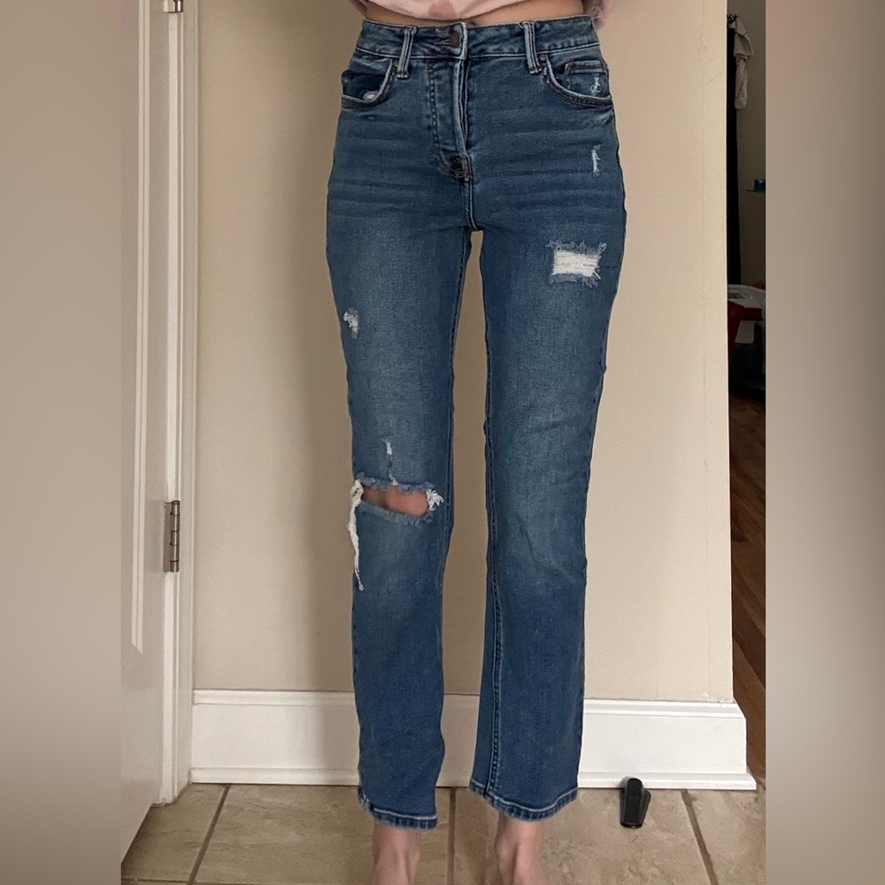 Forever 21 Distressed Jeans